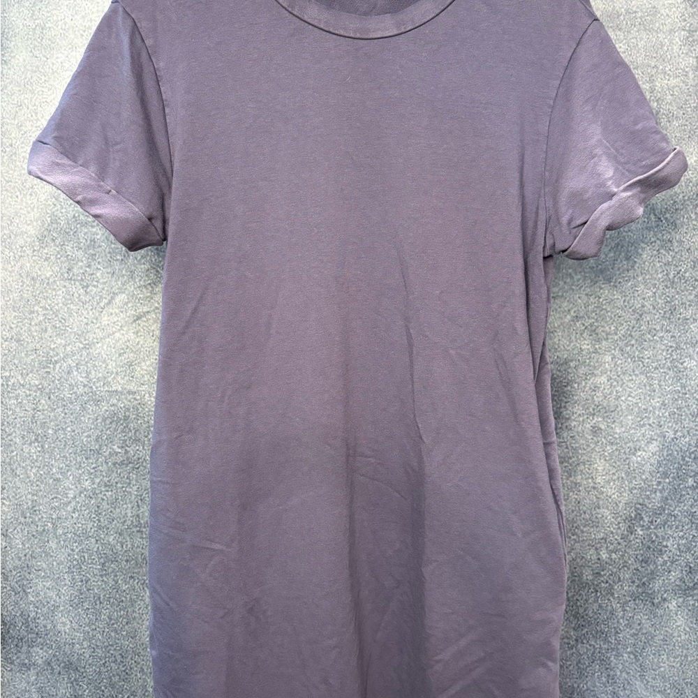 Cherish Short Sleeve Crewneck T-Shirt Dress